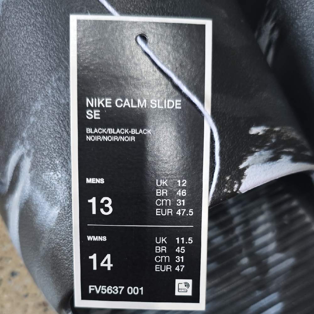 Nike Calm SE Mens Marbled Slides - Picture 4 of 7